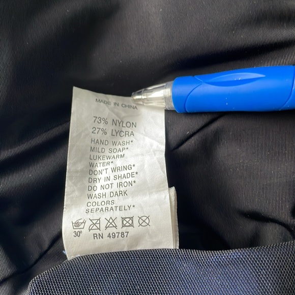 Gideon Oberson one piece lilac bathing suit SZ10 - Picture 6 of 6